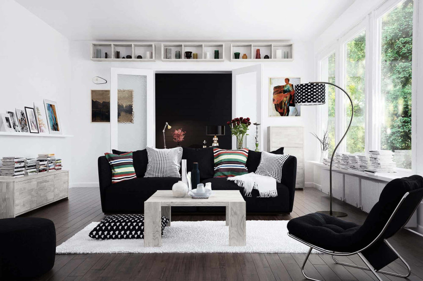 Wie kann man ein kleines Wohnzimmer dekorieren? Tipps zur Gestaltung