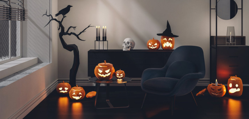 Wie stellen Sie Ihre eigenen Dekorationen her und schmücken damit Ihr Zuhause für Halloween?