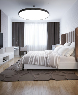 Modisches Schlafzimmerdesign
