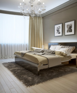 Schlafzimmer im provenzalischen Stil