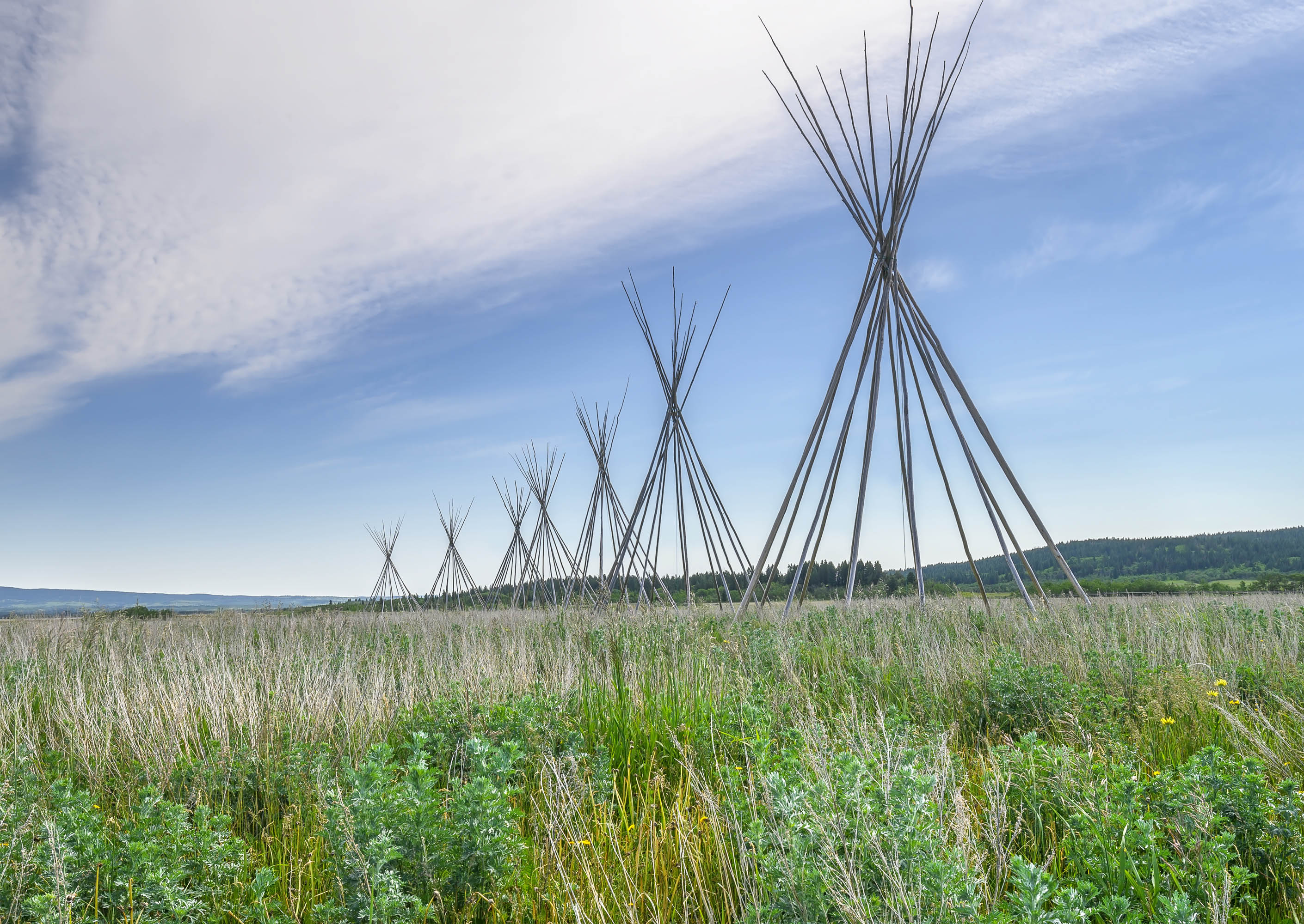 Wie macht man ein Tipi, Stabilisator, Konstruktion, im Garten? AboutDecor